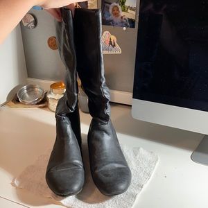 Below the knee boots